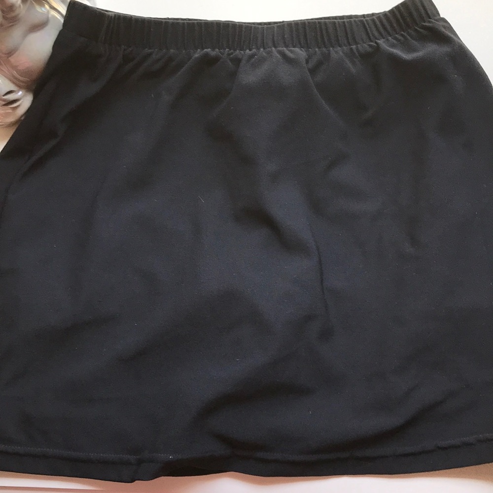 Nike black skort